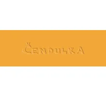 Zdrhovadlo zip plastový 60cm nedělitelný šíře 3mm oranžová