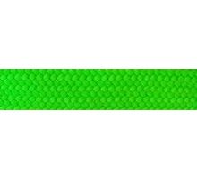 Oděvní šňůra plochá šíře 10mm 5m na kartě 1805 reflexní zeleň