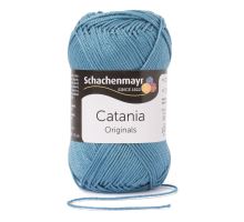 Bavlněná příze catania říční modrá 380