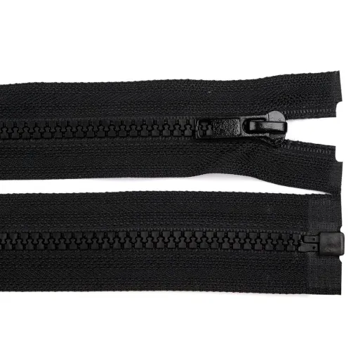 Kostěný zip No 5 mm délka 220 cm černá 1 ks