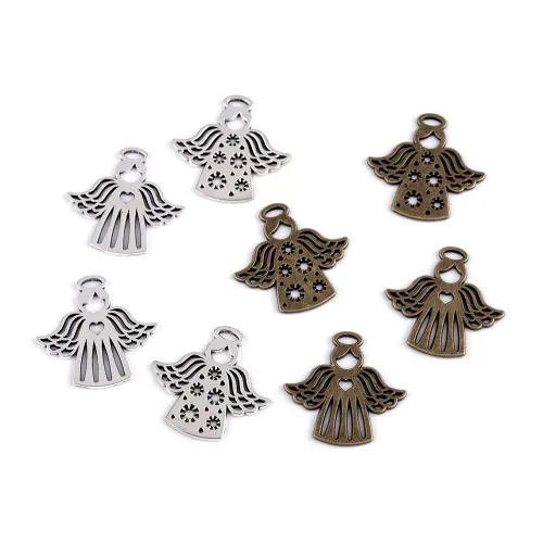 Přívěsek anděl 27x28 mm