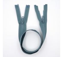 YKK Zip kostěný dělitelný dvoucestný VISLON® 70cm šedá