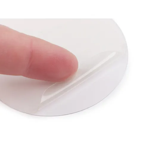 Samolepicí záplata transparetní Ø6 cm rychloopravná