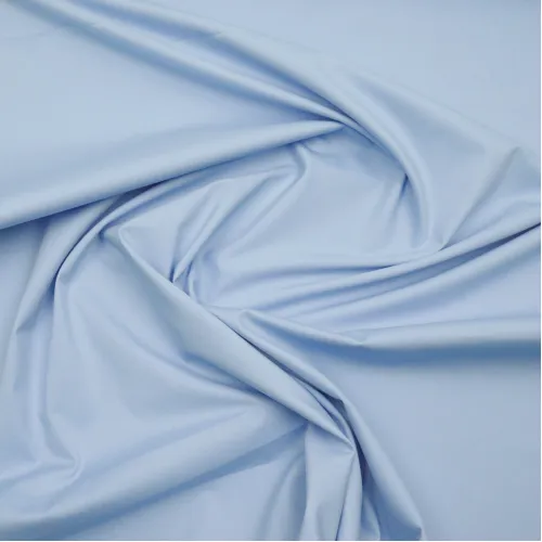 Zbytek - Popelín elastický sv. modrá