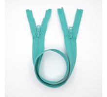 YKK Zip kostěný dělitelný dvoucestný VISLON® 65cm tyrkys