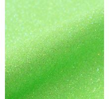 Nažehlovací glitrová fólie na textil 15x25cm neonově zelená