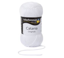 Bavlněná příze catania bílá 106