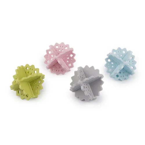 Opakovaně použitelné pevné kuličky do pračky, sada 4 ks mix 1 sada