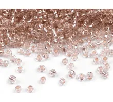 Rokajl 12/0 - 2 mm s průtahem béžová nejsv. 50 g