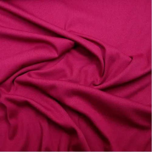 Žebrovaný náplet fuchsiová