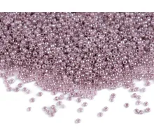 Rokajl 15/0 - 1,5 mm perleťový, neprůhledný pudrová 450 g