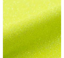 Nažehlovací glitrová fólie na textil 15x25cm neonově žlutá