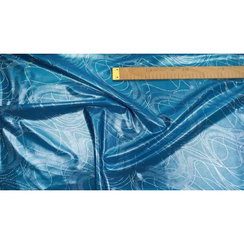 Zbytek - Plavkovina tyrkysová - holografický tisk