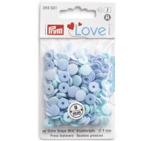 Prym LOVE mini plastové patentky Color snaps sv. modrý mix