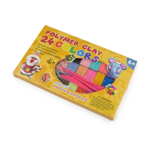 Modelovací polymerová hmota sada 24x10 g mix 1 sada Modelovací polymerová hmota sada 24x10 g mix 1 sada