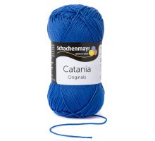 Bavlněná příze catania střední modrá 261