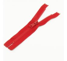 YKK Zip kostěný nedělitelný VISLON® 14cm červená