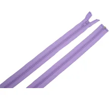 Zdrhovadlo zip plastový 45cm dělitelný šíře 6mm kosatec