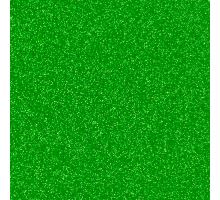 Nažehlovací hladká glitrová fólie na textil 15x25cm green