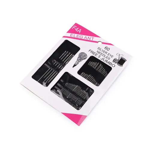 Sada ručních jehel + navlékač