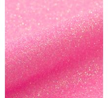 Nažehlovací glitrová fólie na textil 30x50cm neonově růžová