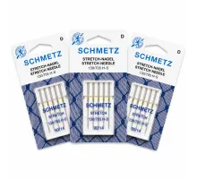 Strečové jehly SCHMETZ 130/705 H-S VDS 90 sada 3 kusů