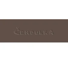 Zdrhovadlo zip plastový 60cm nedělitelný šíře 3mm tm. hnědá