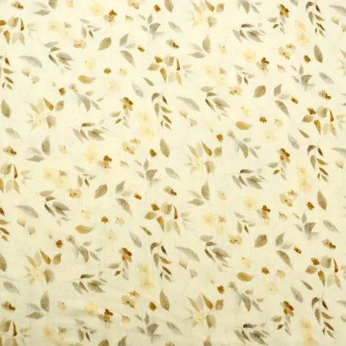 Dvojitý mušelín kvítí