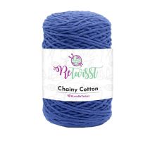Příze Chainy Cotton 1437/19 pařížská modrá