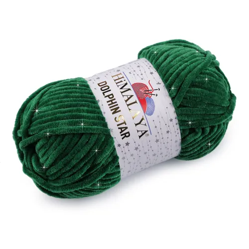 Pletací žinylková příze s lurexovým vláknem Dolphin Star 100 g