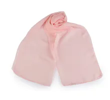 Letní šátek / šála, lehký 45x155 cm pudrová 1 ks