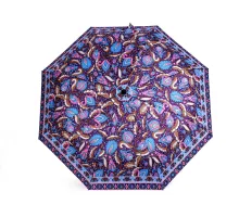 Dámský skládací vystřelovací deštník fialová 1 ks